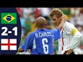 Brazil vs England 2-1 | Extended Highlights and Goals (World Cup 2002)