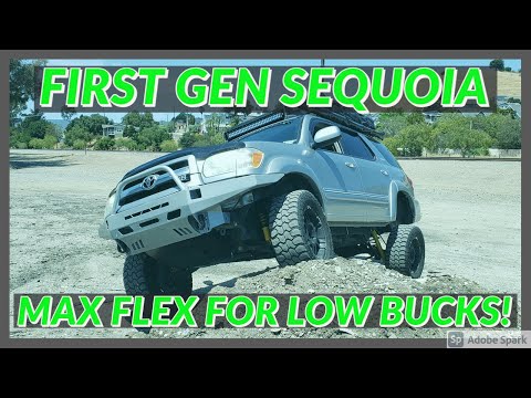 First Gen Sequoia MAX Rear Articulation! | Apoc Industries Control Arms, Johnny Joints, Heim Joints
