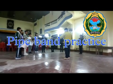Kumudini homes band practice|atholl highlanders bagpipes| Indian bagpipes |Little Scotland in indian