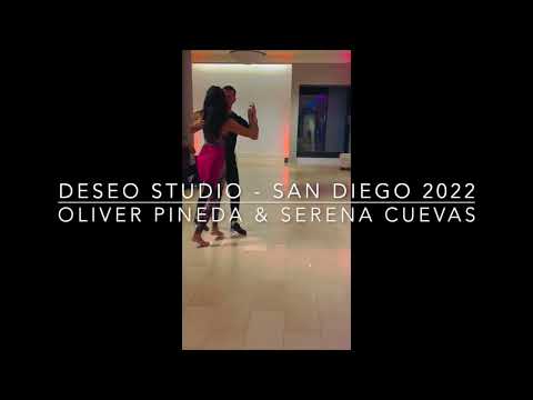 Oliver Pineda & Serena Cuevas - Salsa Romantica dancing at Deseo Studio, San Diego 2022