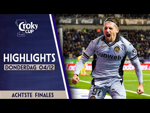 Croky Cup Highlights Magazine | Achtste finales 4/12 🏆📺