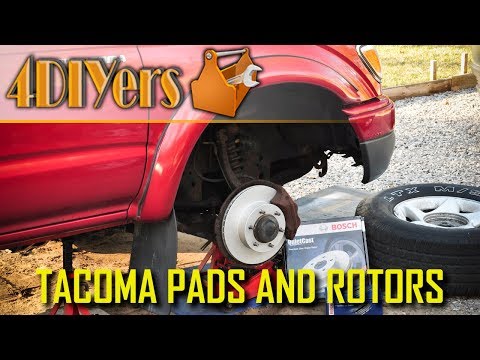 How to: 95-04 Toyota Tacoma Front Brake Rotor and Pad Replacement