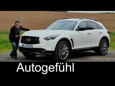 Infiniti QX70 Ultimate FULL REVIEW test driven 3.7 N/A 320 hp - Autogefühl