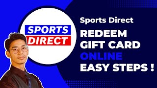 How to Redeem Sports Direct Gift Card Online !