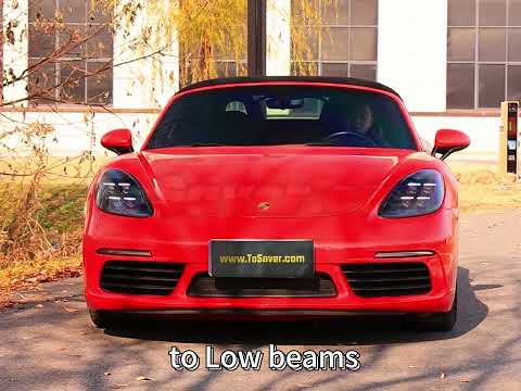 UPGRADE: Installing 2025 Matrix PDLS LED Headlights on a 2016-2023 Porsche 718 (982)