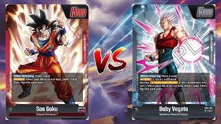 Dragonball Fusion World Online Son Goku VS Baby Vegeta!!