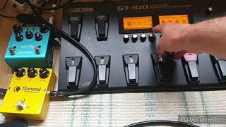 Guitar effects chain for Spiral Cities by Johnny Marr