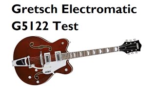 Video thumbnail for Gretsch Electromatic G5122 testing by Goran Pantic