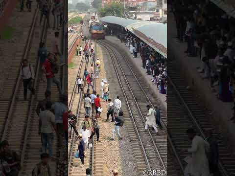 The Arrival ||RRBD #bangladesh #railway #train #arrival #airport #station #dhaka