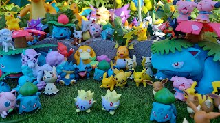 In the Garden with Pokemon Epic Battle Figure (Wicked Cool Toy WCT) Collection #Dragonite #Pokemon25