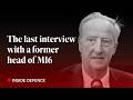 The Final Filmed Interview With Sir Alex Younger The Late MI6 Chief The Economist