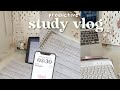 productive study vlog 📓 5 am mornings, lots of studying (FT. CASEBANG)