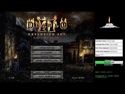 Diablo 2 - Harlequin Crest (Shako) Drop - Holy Grail (Single Player / Plugy)