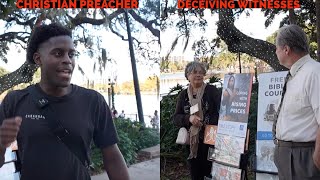 Confronting The Jehovah Witness Cult! (COPS CALLED!) Orlando, Florida