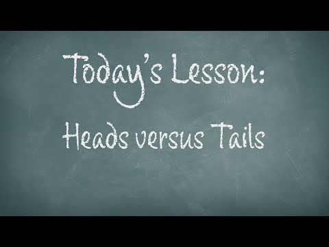 Teacher Teacher Math Minute: Heads Vs Tails