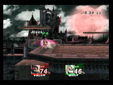 Project M Demo 2 - JCaesar (Falco) vs Azen (Wolf)