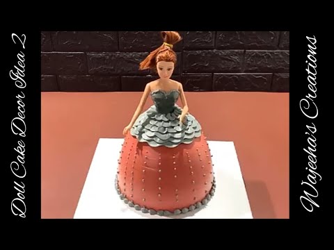 Doll Cake Decor 2 Tutorial By Wajeeha's Creations