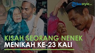 Kisah Seorang Nenek Usia 100 Tahun Menikah untuk ke-23 Kalinya dengan Berondong