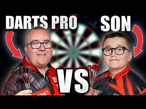 FATHER vs SON Darts Match (Competitive!)