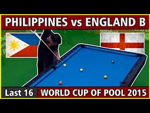 Philippines vs England B | Round 2 | Full HD | 2015 World Cup of Pool