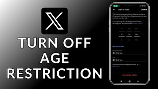 How to Turn Off Age Restriction on Twitter? 2024 (Quick & Easy) | Twitter App
