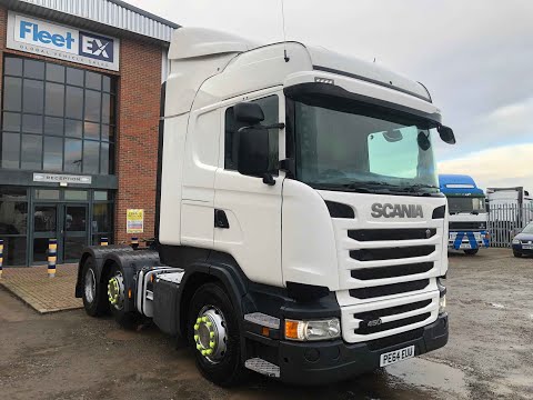 SCANIA R450 (SCR) *EURO 6* HIGHLINE 6X2 TRACTOR UNIT 2014 - PE64 EUU