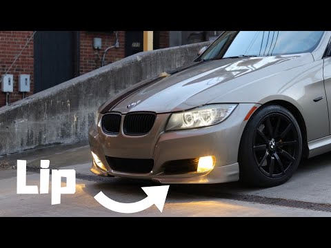New Front Lip Splitter!! ||bmw e90||