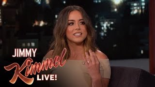 Chloe Bennet - 05/05/16 - Jimmy Kimmel Live part 2 (VO)