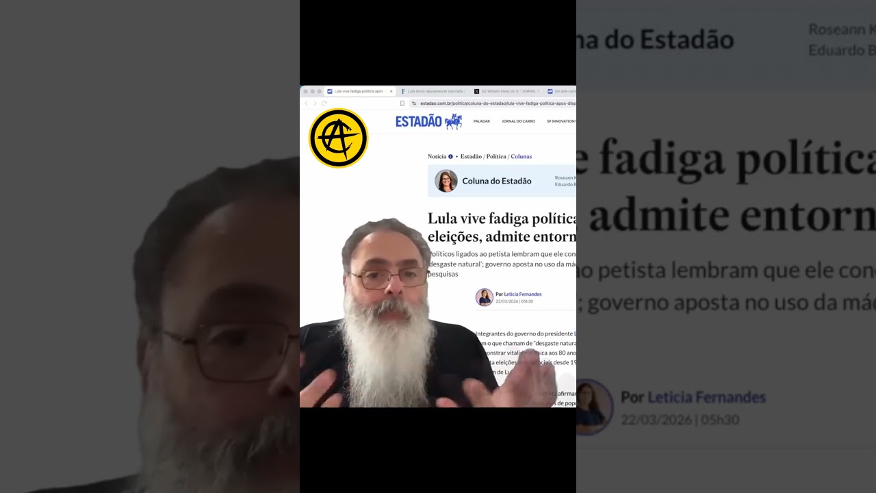 LULA tenta SE MOSTRAR JOVEM, acaba SE MOSTRANDO um ARISTOCRATA ESNOBE: POVO está CANSADO de LULA