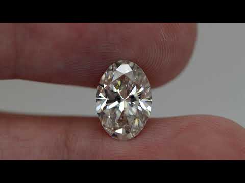 Loose Oval Cut Lab Grown Diamond 2.17 Carat H/VS2