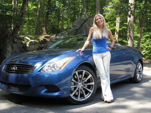 2010 Infiniti G37 Convertible Road Test & Review with Jessi Lang by RoadflyTV