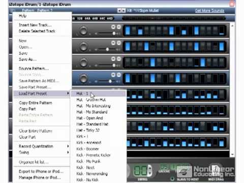 iZotope Inc.: iZotope Hot Products - 04. iZotope's iDrum Virtual Drum Machine