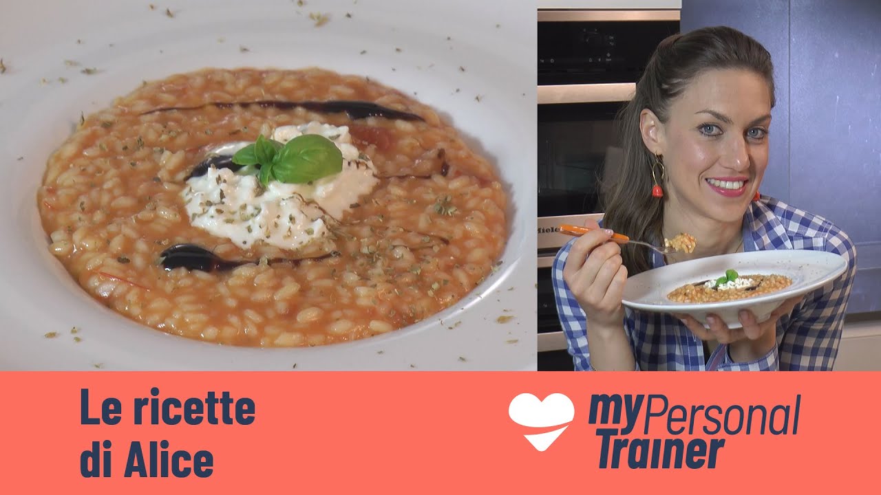Watch Now Risotto con Pomodorini, Fiocchi di Latte e Aceto Balsamico Risotto con Pomodorini, Fiocchi di Latte e Aceto Balsamico