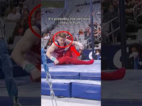 Gymnastics LOOPHOLE 😳 #gymnastics #olympics #olympic #sports #sport #fails #rules #loophole