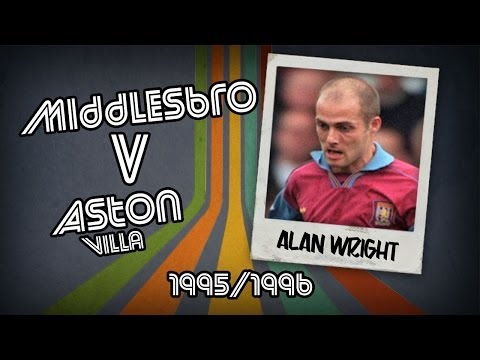 ALAN WRIGHT - Boro x Villa, 95/96 | Gol retrô