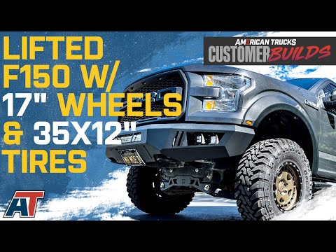 17\" Wheels & 35x12\" Toyo Tires on Lifted F150 | AmericanTrucks Customer Builds