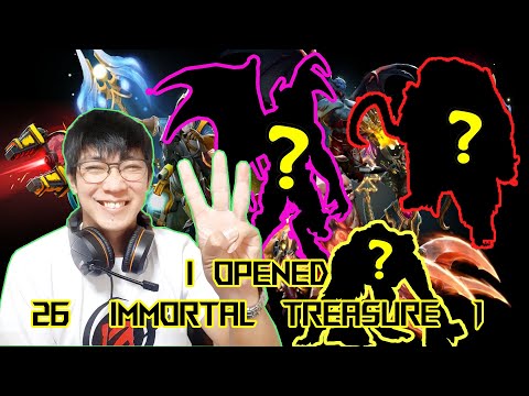 Opening 26 Immortal Treasure 1 -  TI 10 Battle Pass 2020 (See what i Got)