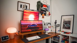 My DREAM DESK Setup is Finally here! - Desky Desk