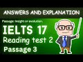 IELTS 17 READING TEST 2 PASSAGE 3 || INSIGHT OR EVOLUTION PASSAGE ANSWERS WITH EXPLANATION