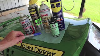 John Deere 1025R Parking Brake Lubes and Lube Points