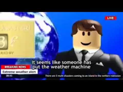 some dumb idiot put the weather machine on 7