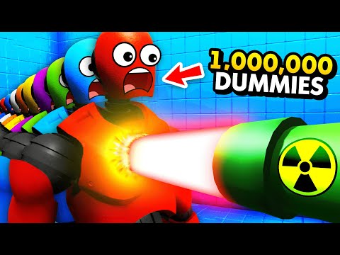INFINITE DUMMIES vs NUCLEAR LASER CANNON