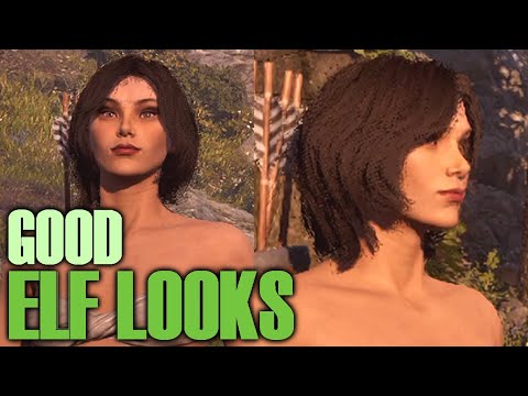 Make a Good Wood Elf / Dark Elf in OBLIVION REMASTERED