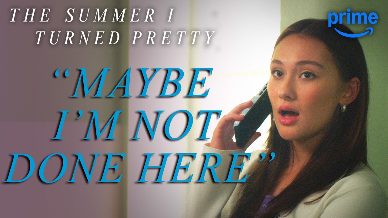 Belly Tells Laurel She Might Stay in Paris | The Summer I Turned Pretty | Prime Video