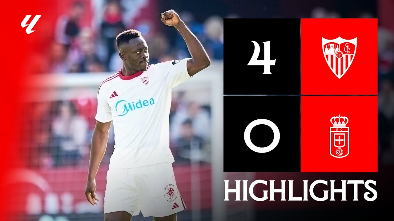 Sevilla vs Oviedo Goals and Key Moments