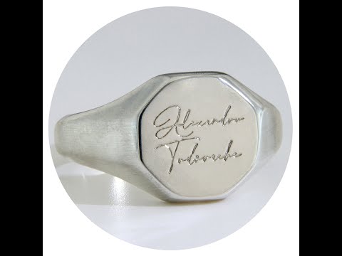 Inel Argint 925 Gravat Personalizat - Eleganta si Personalitate