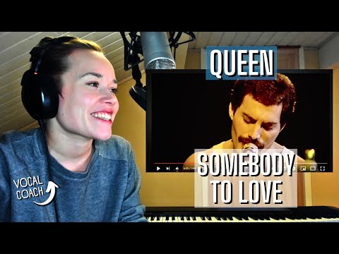 Finnish Vocal Coach Reacts: QUEEN - "Somebody to love" (CC)