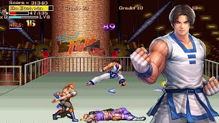 KIM VS SLICE | CADILLAC X KOF | GAMEPLAY | HINDI #cadillacsanddinosaurs  #openbor #kof