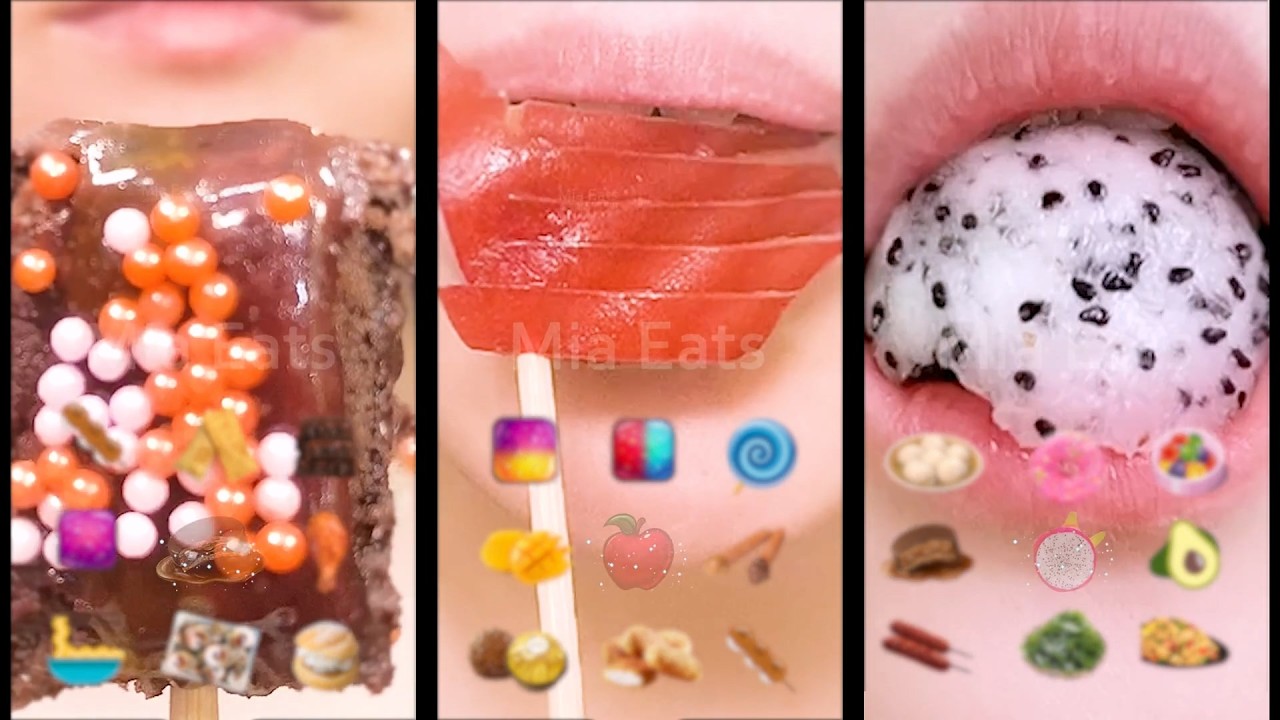 [Mia Eats] "Sweet Tooth Activated: Dessert + Candy Combo! 😱🍩🍭"