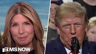 'THAT'S where his thoughts are?': Nicolle reacts to Trump's BIZARRE catcall about senator's 'ASS'